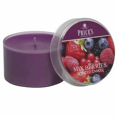 Mix Berries Candle drum by Price’s 25hr